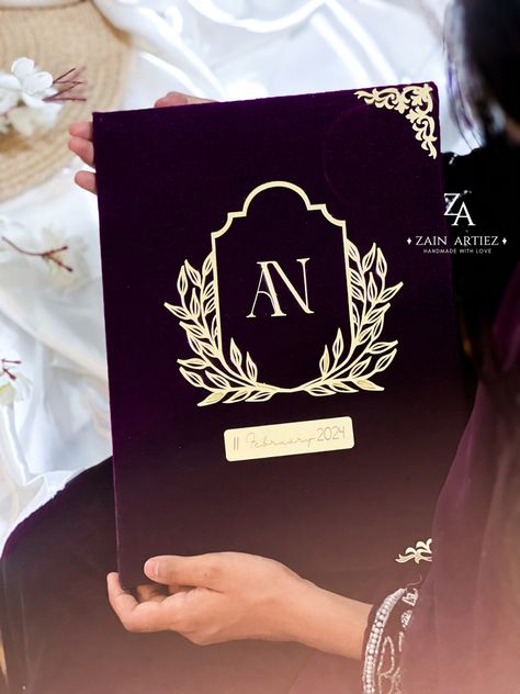 Nikah , nikah booklet, nikah certificate Nikkah Nama Booklet, Nikkah Booklet Design, Nikah Nama Booklet Ideas, Wedding Booklet Design, Nikah Booklet, Nikkah Nama, Nikkah Certificate, Wedding Booklet, Indian Wedding Favors