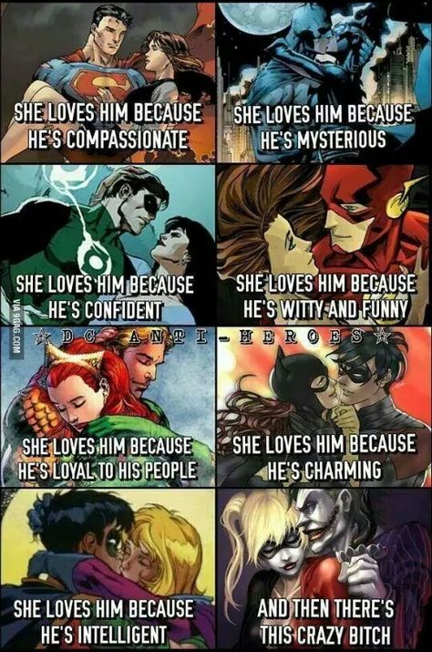 Heheh Univers Dc, Batman And Catwoman, Dc Memes, Dc Movies, Totally Me, Black Canary, Green Arrow, Joker And Harley Quinn, Dc Characters