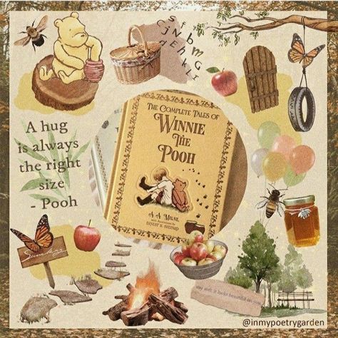 Winnie The Pooh Mood Board, Love Mood Board, Cottagecore Life, Fairy Dragon, Cottage Core Aesthetic, Spring Activities, Cottagecore Aesthetic, Vintage Cottage, + Core + Aesthetic