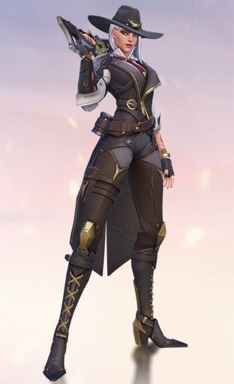 Overwatch Costume, Ashe Overwatch, Overwatch Cosplay, Overwatch 2, Fantasy Artwork, Overwatch, Game Character, Character Concept, Cosplay Costume