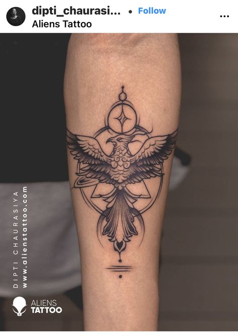 Forearm Phoenix Tattoo For Men, Phoenix Tattoo For Men, Aliens Tattoo, Band Tattoos For Men, Strong Tattoos, Game Thrones, Unique Tattoos For Men, Anubis Tattoo, Band Tattoos