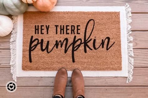 Hey There Pumpkin Doormat, Fall Welcome Mat, Fall Decor, Funny Doormat, Funny Welcome Mat, Halloween Doormat, Fall Door Mat, Hello Pumpkin Fall Doormat Ideas, Fall Welcome Mat, Fall Door Mat, Pumpkin Doormat, Doormat Ideas, Hey There Pumpkin, Halloween Doormat, Funny Welcome Mat, Fall Doormat