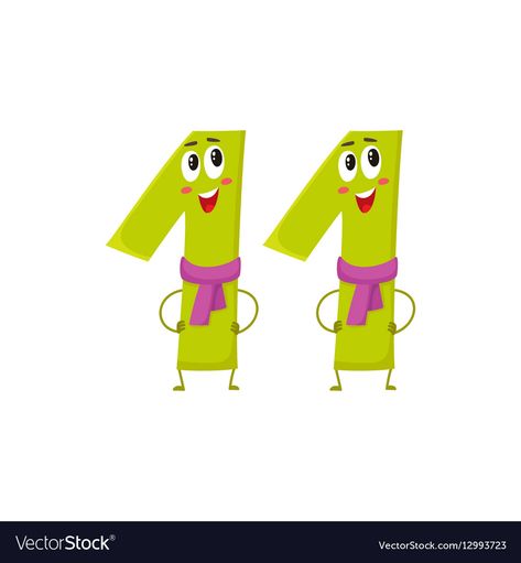 Eleven Cartoon, Thirteen Number, Cartoon Numbers, 11 Number, Characters Cartoon, Alphabet Worksheets Preschool, 3d Art Drawing, Worksheets Preschool, Odd Numbers