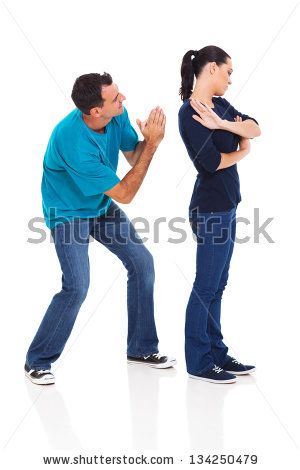 man begging his angry wife over white background by michaeljung, via Shutterstock Woman Meme, Family Counseling, One More Chance, Marriage Help, Couples Counseling, R&b Music, Flower Mound, Family Therapy, Couples Therapy