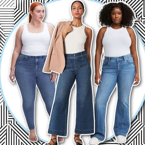 15 best tummy control jeans 2024: Flattering styles from Spanx to Judy Blue and beyond Best Plus Size Jeans, Flatten Tummy, Plus Size Jeans, Jean Leggings, Sweater Weather, Leggings, Plus Size, Blue