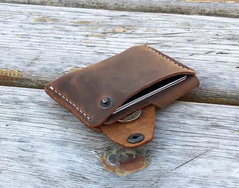 Slim Leather Wallet Minimalist Leather Wallet Leather - Etsy Australia Ash Hair, Ash Hair Color, Minimalist Leather Wallet, Wallet Minimalist, Leather Anniversary, Slim Leather Wallet, Mens Wallet, Handmade Leather Wallet, Leather Ideas