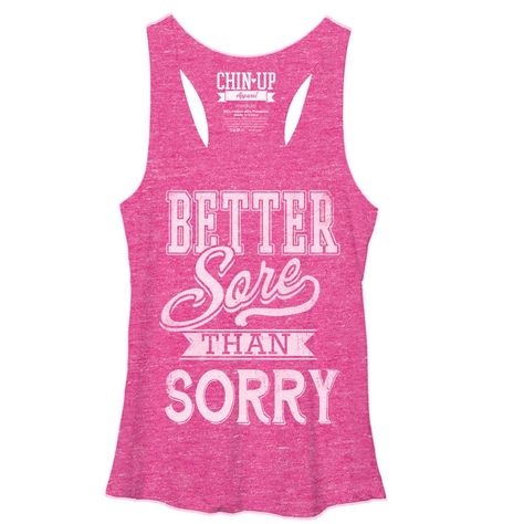 Feminist Shirt, Not Sorry, Chin Up, Inspirational Shirt, Yoga Shirts, Workout Tshirts, Pink Tank Top, Racerback Tank Top, Workout Tops