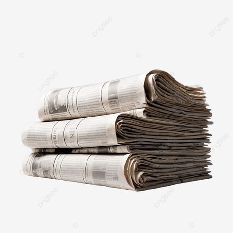 stack of newspapers isolated on white background clipping path included stack of newspapers isolat Stack Of Newspapers, Transparent Image, No Background, Png Transparent, Free Png, Png Image, Art Wallpaper, Newspaper, Graphic Resources