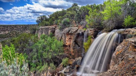 Spring Creek Waterfall in Montrose Colorado Waterfalls, Montrose Colorado, Gunnison National Park, Unbelievable Nature, Colorado City, Explore Colorado, Colorado Adventures, Colorado Vacation, Colorado Travel