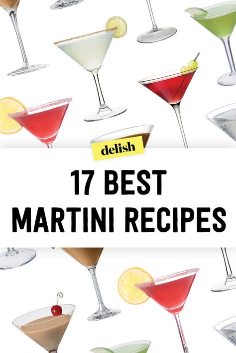 Best Martini, Best Martini Recipes, Sweet Martini, Martini Recipes Vodka, Martini Party, Martinis Drinks, Coctails Recipes, Citrus Cocktails, Classic Martini