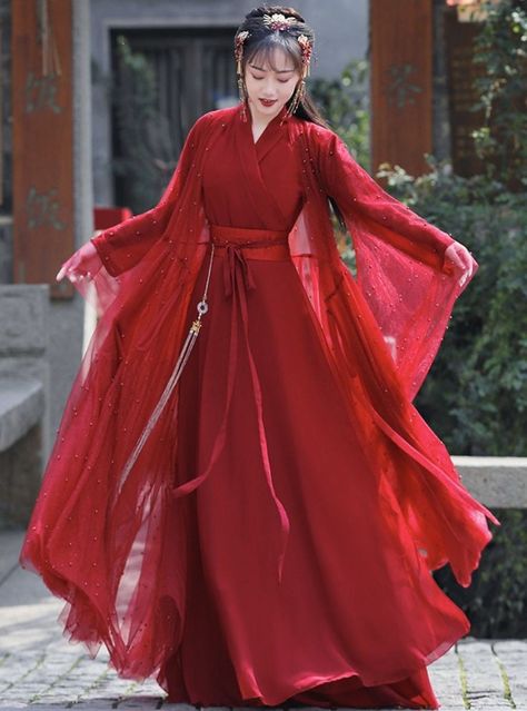 Red Chinese Dress, Chinese Clothing Traditional, Chinese Fancy Dress, Traditional Asian Dress, Chinese Traditional Costume, Chinese Traditional Dress, Ancient Chinese Dress, Chinese Style Dress, Traditional Chinese Dress