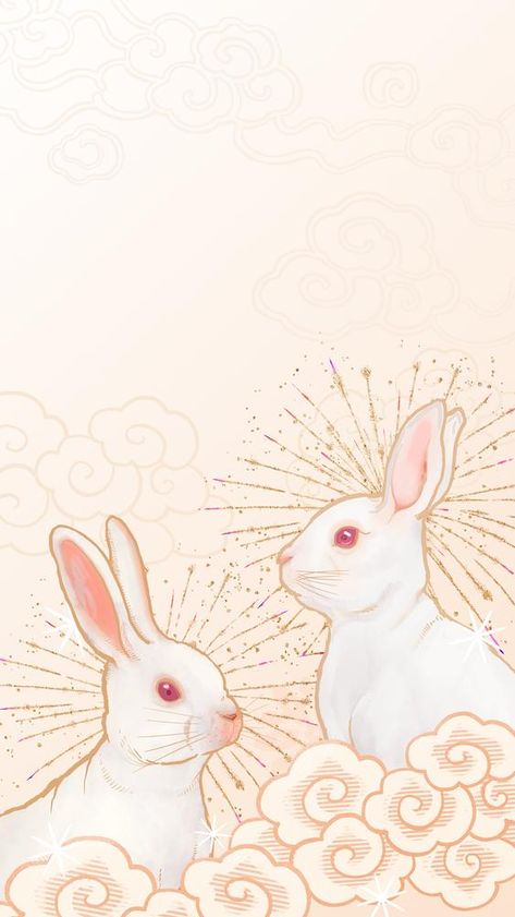 Manage pinterest pinning | rawpixel New Year Phone Wallpaper, Iphone Wallpaper Autumn, Kawaii Photos, Chinese Fireworks, Wallpaper New Year, Chinese New Year Rabbit, 2023 Rabbit, Chinese Traditional Art, New Year Background Images