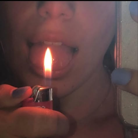 #aesthetic #lighter #darkaesthetics Tongue Lighter Picture, Cigerattes Aesthetic Girl, Smoker Girl Aesthetic, Smokers Aesthetic, Ciggerette Aesthetic, Ciggerate Aesthetic, Aesthetic Lighter, Cigerattes Aesthetic, Lighter Pictures