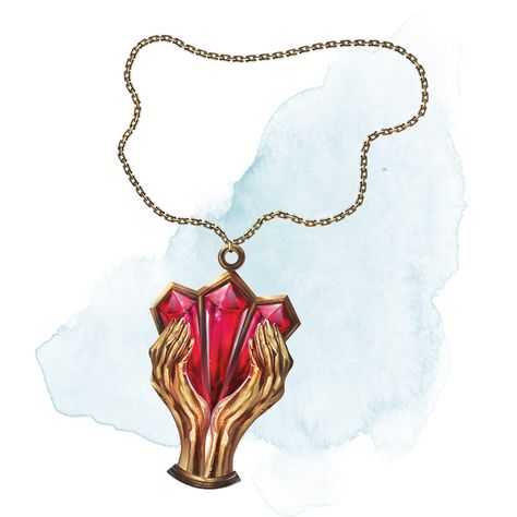 Magic Items for Dungeons & Dragons (D&D) Fifth Edition (5e) - D&D Beyond Amulet Fantasy Art, Mollymauk Tealeaf, Artifact Art, Blood Hunter, Cosplay Reference, Drawing Eye, D D Items, Dnd 5e Homebrew, Heroic Fantasy