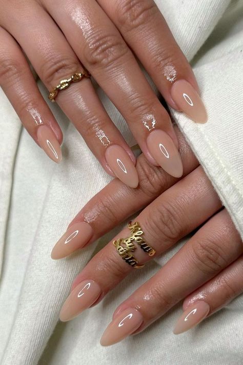 Looking for the perfect neutral nail ideas? Check out these stunning acrylic nude nails that'll give you the perfect neutral aesthetic you're looking for! Cute Short Nail Inspo Back To School, Simple Sophisticated Nails, Neutral Nails Tan, French Tip Classy Nails, Short Classy Nails Square Oval, Modest Nails Classy, Business Woman Nails, Business Nails Professional, Corporate Nails