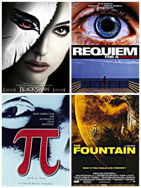 Darren Aronofsky Cinematography, Best Films, Darren Aronofsky, Helpful Advice, Vincent Cassel, Minimalist Posters, Best Director, Living Forever, Jared Leto