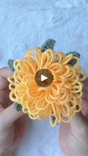 Wow amazing😲 super easy crochet chrysanthemum flower #crochetflower #crochet #flower #chrysanthemum #diy #fyp #crochetchrysanthemum #chrysanthemumflowers #flowers #crochetflowers #daisy #reels #easy #handmade #fypシ | Amigurumi Crochet Love | Amigurumi Crochet Love · Original audio Crochet Methods, Crochet Chrysanthemum, Tapestry Techniques, Plants Crochet, Flower Chrysanthemum, Super Easy Crochet, Knitting Club, Crochet Dollies, Love Plants