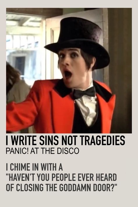 I Write Sins Not Tragedies, Polaroid Posters, Summer Playlist, Crimal Minds, Panic! At The Disco, Spotify Playlist, My Profile, Made By Me, Good Music