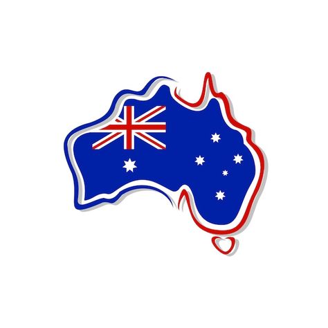 Australia map logo vector | Premium Vector #Freepik #vector #australia-map #australia-flag #australia #countries Flag Australia, Australia Logo, Map Australia, Map Logo, Australia Flag, Australia Map, Country Maps, Psd Icon, Vector Photo