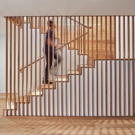 75 Mid-Century Modern Staircase Ideas You'll Love - July, 2024 | Houzz Midcentury Modern Stair Railings, Mid Century Modern Stairs, Mid Century Modern Staircase, Mid Century Staircase, Mid Century Stairs, Mid Century Modern Room Dividers, Mid Century Modern House Plans, Modern Room Divider, Chevy Chase