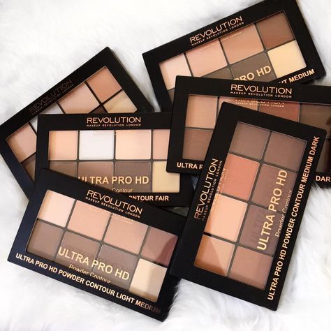 NEWNESS ✨ Ultra Pro HD Powder Contour Palettes and Cream Contour Palettes Cream Contour Palette, Baking Makeup, Media Makeup, Powder Contour, Makeup Powder, Cream Contour, Contour Palette, Makeup Artistry, Makeup Swatches