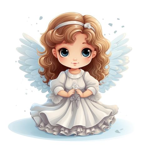 Angel Baby Cartoon, Cartoon Angel, Angel Cartoon, Angel Clipart, Precious Moments Coloring Pages, Angel Illustration, Baby Scrapbook Album, White Angel, Adorable Cartoon