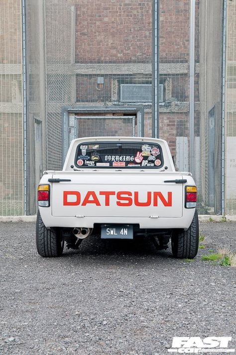 Nissan 1400, Nissan Pickup Truck, Vw Caddy Mk1, Drift Truck, Datsun Pickup, Small Pickups, Datsun Car, Nissan Trucks, Lowered Trucks