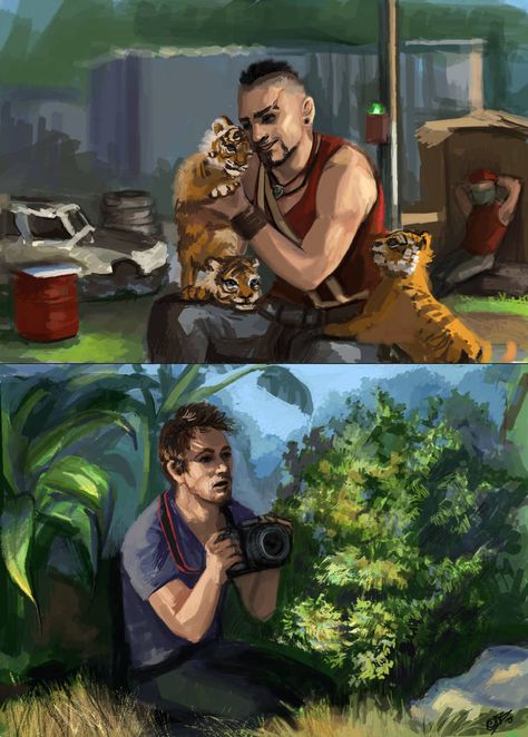 FC3 - Tiger cubs by DreamyNatalie Far Cry Game, Cute Tiger Cubs, Dangerous Man, Jason X, Far Cry 3, Far Cry 4, Tiger Cubs, Far Cry 5, Cute Tiger