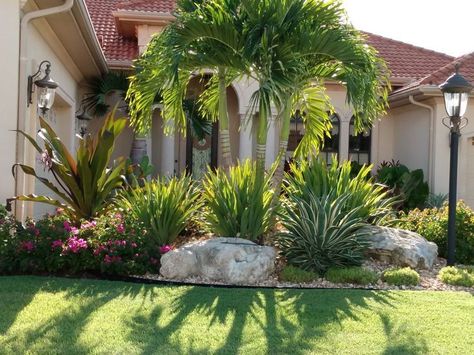 Opt for low-maintenance plants and creative design solutions to make the most of limited space, proving that even small corners can leave a big impact. #Tags: #LandscapingIdeas #CornerGarden #OutdoorDesign #BackyardInspiration #FrontYardMakeover #SmallSpaceLandscaping #GardenDecor #CurbAppeal #OutdoorLiving #GreenSpaces South Florida Pool Landscaping Ideas, Yard Corner Landscaping, Front Yard Corner Landscaping, Corner Landscaping Ideas Front Yard, Backyard Corner Landscaping Ideas, Corner Landscaping Ideas, Backyard Corner, Florida Plants Landscaping, Corner Landscaping