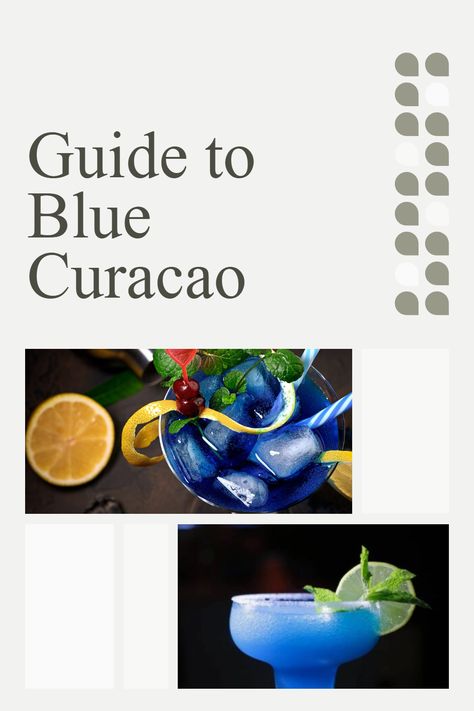 Get to know Blue Curacao like never before with this complete guide! 🍸💙 Learn its history, its distinctive flavor, and how it can transform your cocktails. From margaritas to daiquiris, Blue Curacao brings a refreshing and colorful touch to any drink. Explore our tips and recipes to take your cocktail creations to the next level! Blue Alcoholic Drinks, Curacao Drink, Blue Curacao Drinks, Blue Curacao Liqueur, Sparkling Cocktail, Cherry Liqueur, Blue Drinks, Long Island Iced Tea, Tropical Holiday