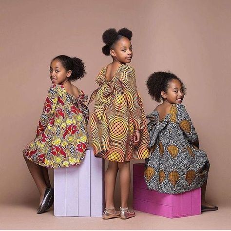 6,059 Likes, 47 Comments - Ankara Collections (@ankaracollections) on Instagram: “Super cute #asoebibella #ankaracollections #ankarastyles” Ankara Styles For Kids, Styles For Kids, Ankara Dress Styles, African Dresses For Kids, Afrikaanse Mode, Latest Ankara Styles, Ankara Fashion, African Children, African Fashion Ankara