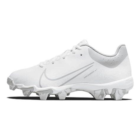 New Without Box Youth Sizes 3 Or 6 White Baseball, Softball, Lacrosse Softball Equipment, Softball Cleats, Nike Cleats, All Nike Shoes, Field Hockey, White Wolf, Pink Nikes, Boys Sneakers, Nike Kids