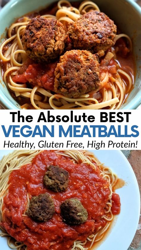 Mariana Sauce, Best Vegan Meatballs, Dairy Free High Protein, Tvp Recipes, Vegan Meatballs Recipe, Decadent Cheesecake, Recipe Cheesecake, Heath Bars, Vegan Meatballs