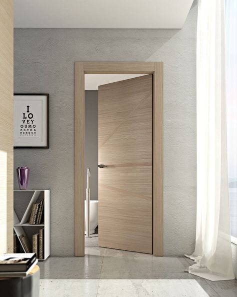 Contemporary Internal Doors, Shaker Style Interior Doors, White Interior Door, Frosted Glass Interior Doors, Door Design Ideas, Oak Interior Doors, Interior Door Styles, Inside Doors, Doors Interior Modern