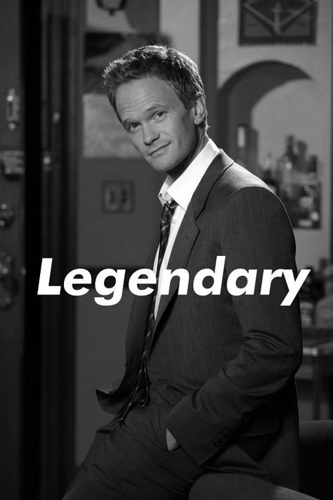 How I Met Your Mother Legendary Barney, Legen Wait For It Dary, Barney And Robin, How Met Your Mother, Barney Stinson, Neil Patrick, Yellow Umbrella, Emperors New Groove, How I Met Your Mother