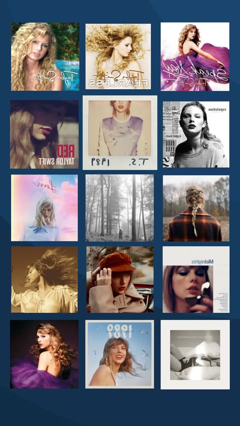 every Taylor Swift album backwards…comment below ur favorite backward album cover 😅 Feeling 22, Taylor Swift Party, Taylor Swift Birthday, Taylor Swift Album, Taylor Alison Swift, Birthday Photos, Aesthetic Pictures, Album Covers, Taylor Swift