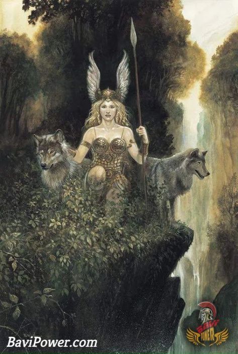 Who was Norse God of Love? Any god in the Norse pantheon embodied certain qualities that could distinguish them from others. In Norse mythology, there was also the god of love, in the sense of loving and being loved. She was goddess Freya - Norse God of Love. #viking #norse #scandinavian #celtic #bavipower #mythology #history #warrior #ragnarok #freya Freya Goddess, Arte Viking, Norse Goddess, Female Armor, Old Norse, Norse Vikings, Sanya, Arte Fantasy, Norse Mythology