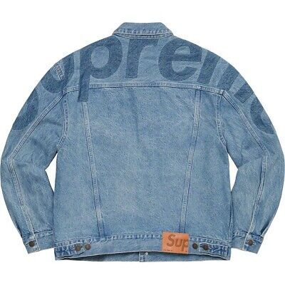 Great Shopping Supreme Inset Logo Denim Trucker Jacket Washed Blue L, Men clothing Supreme Jacket, Supreme Clothing, Denim Trucker Jacket, Spring Summer 2022, Denim Jacket Men, Trucker Jacket, Summer 2022, Hoodie Design, Sneaker Shopping