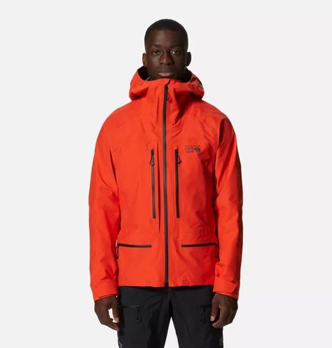 Men's Routefinder™ HD GORE-TEX PRO Jacket | Mountain Hardwear Person Outline, Alpine Climbing, Classic Clothes, Gear Organizer, Mountain Sports, Mountain Hardwear, Outdoor Clothing, Classic Outfits, Outdoor Outfit