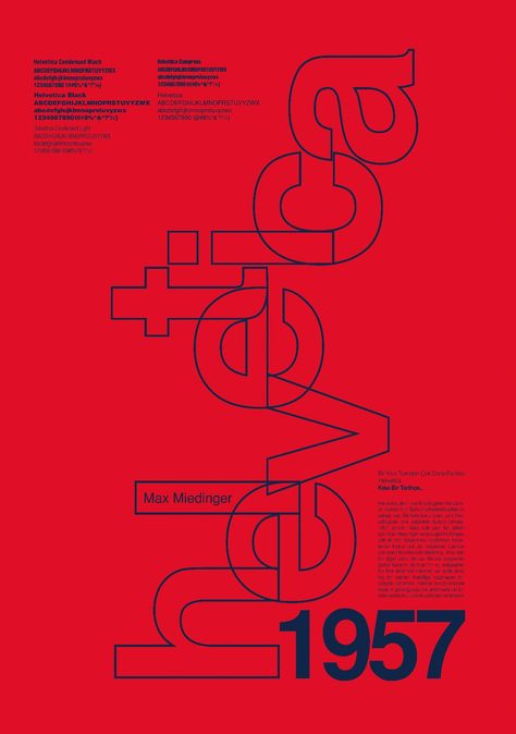 Helvetica Graphic Design, Helvetica Typography Poster, Helvetica Poster Design, Typeface Design Poster, Type Poster Design Typography, Typography Assignments, Typeface Poster Design, Typographic Poster Design Layout, Swiss Typography Poster