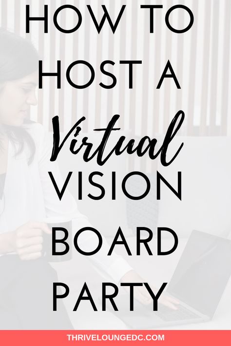 How to host a virtual vision board party! How to get attendees to feel "in the moment" and share their stories at a virtual vision board party! #visionboard #dreamboard #lawofattraction #lawofattractiontips #goalsetting #visionboardparty #diyvisionboard Virtual Vision Board Party, Virtual Vision Board Ideas, Virtual Vision Board, Hosting Events, Vision Board Workshop, Free Vision Board, Vision Board Diy, Party Planning Checklist, Board Party