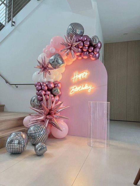 Birthday 17, Balloons Art, 21 Bday, 22 Birthday, 25th Birthday Parties, Prom Decor, 13th Birthday Parties, Birthday Brunch, 22nd Birthday