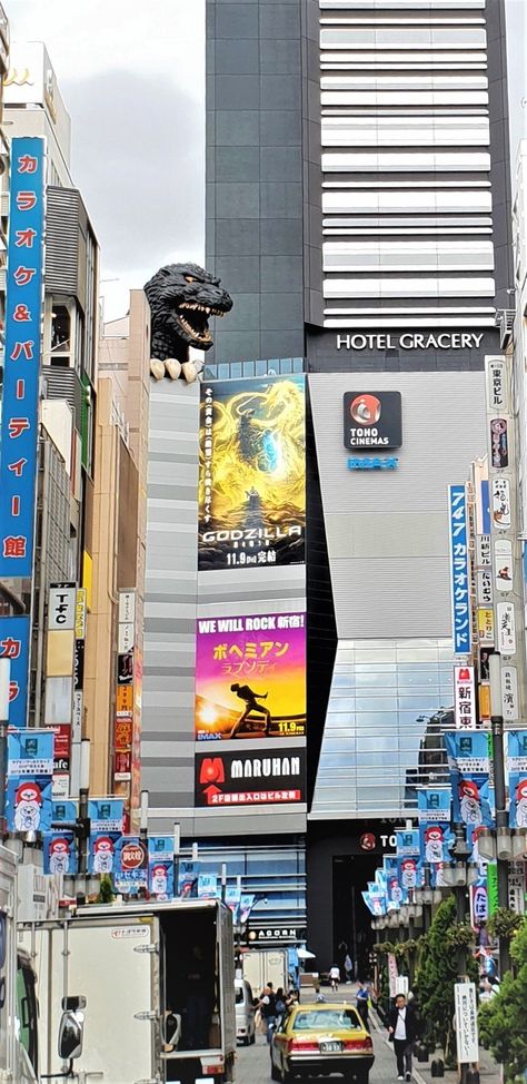 Godzilla Head (Kabukicho) - All You Need to Know BEFORE You Go Shinjuku Gyoen, Japan 2023, Shinjuku Tokyo, Kabukicho, Tokyo Night, Okinawa, Walking Tour, Godzilla, Trip Advisor