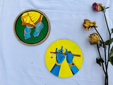 Shree Krishna
Flute
Krishna feet 
Krishna hands Krishna Flute Painting, Krishna Hand With Flute, Krishna Charan, Krishna Hand, Mdf Art, Pichwai Art, Cd Painting, Feet Drawing, Rakhi Making