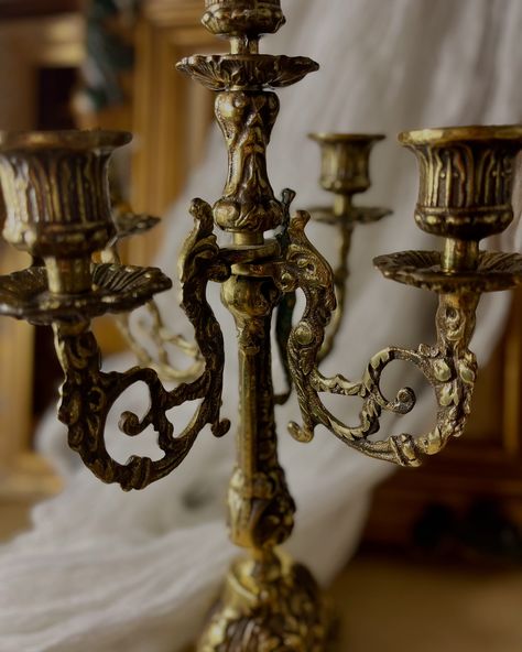 ‼️AUCTION ‼️Gorgeous Vintage Heavy Brass 5 arm Candelabra, Rococo Style, Ornate, 14.5” tall, some patina. • Please read & follow all rules below. Not doing so may cause your bid to be invalid! • This will be an 8 hour auction. It will end at 7pm EST. • Bids received AT & AFTER 7:00:01 pmEST will not be accepted! • Bidding starts at $65, Shipping not included. • Bid in $5 dollar increments. No cents please. • Open to US residents only. • ALL NEW bids MUST be in a new comment. DO NOT repl... 5 Dollar, Rococo Style, Rococo, Patina, Auction, Brass, Funny