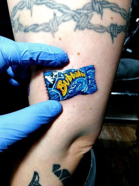 Max Tattoo, Glow Tattoo, Mandala Hand Tattoos, Pop Art Tattoos, Hyper Realistic Tattoo, Minimal Tattoo Design, Insect Tattoo, Creepy Tattoos, Candy Wrapper