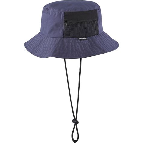 The Traveler Bucket Hat is a must-pack headwear piece for a trip to sun-soaked latitudes. This full-brimmed, unstructured bucket hat provides low-key sun protection while offering just enough storage options for your daily adventures. Featuring a mesh side-pocket and concealed interior pocket, the Traveler Bucket Hat is complete with a detachable chin strap for a secure fit and adjustable to your wearing preference. Blue Bucket Hat, Work Accessories, Scarf Hat, Low Key, Sun Protection, Apparel Accessories, Bucket Hat, Mesh, Sun