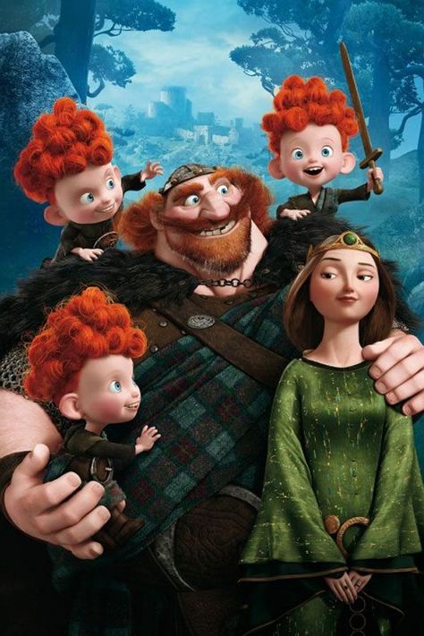 Mom, Dad and the wee devils Brave Costume, Brave Movie, Brave 2012, Brave Merida, Disney Brave, Disney Blog, Kids' Movies, Animation Movie, Pixar Movies