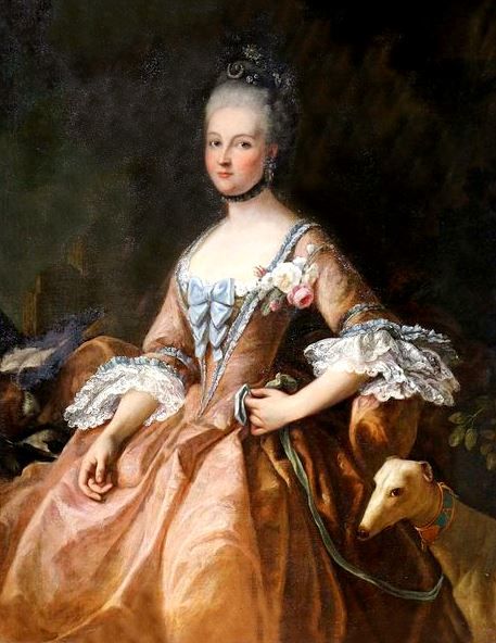 1740s  Portrait of Marie-Adélaïde of France.  By Workshop of Jean-Marc Nattier - Palais Carnolès. 1740s Fashion, Rococo Dresses, 1750s Fashion, 1700s Fashion, Frame Bedroom, 18th Century Portraits, Yoshitaka Amano, Fashion Timeline, 18th Century Dress