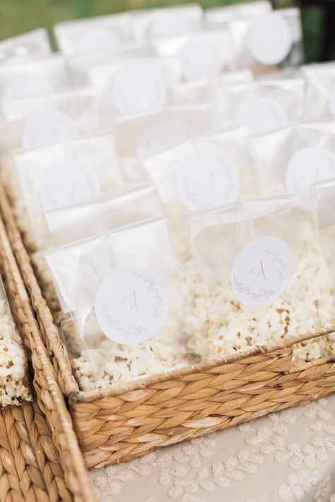 Wedding Favor Popcorn, Popcorn Bags Ideas, Popcorn Bags Wedding, Popcorn Wedding Favors, White Cheddar Popcorn, 24 Birthday, Popcorn Wedding, Reception Tent, Popcorn Favors